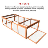 Chicken coop LARGE Run Guinea Pig Cage Villa Extension Rabbit hutch house pen