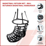 Basketball Return Net - Ball Returner Basketball Rebounder