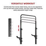 Bench Press Gym Rack and Chin Up Bar