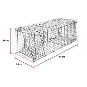 Trap Humane Possum Cage Live Animal Safe Catch Rabbit Cat Hare Fox Bird