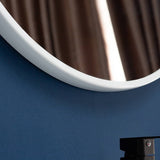 60cm Round Wall Mirror Bathroom Makeup Mirror by Della Francesca