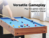 4FT 3-in-1 Games Foosball Soccer Hockey Pool Table Table