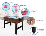 4FT 3-in-1 Games Foosball Soccer Hockey Pool Table Table