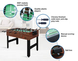 4FT 3-in-1 Games Foosball Soccer Hockey Pool Table Table