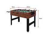 4FT 3-in-1 Games Foosball Soccer Hockey Pool Table Table