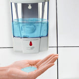 Automatic Liquid Soap/Alcohol Sanitizer Dispenser 700ML Hands-Free Sensor Wall