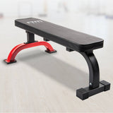 Fitness Flat Bench Weight Press Gym Home Strength Training Exercise