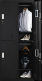 Four-Door Office Gym Shed Storage Locker