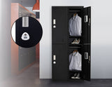 Four-Door Office Gym Shed Storage Locker