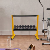 2 Tier Dumbbell Rack for Dumbbell Weights Storage