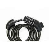 Security 4 Digit Combination Bike Cable Lock with Mounting Bracket