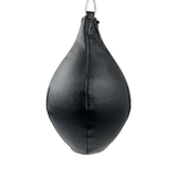 Boxing Speed Bag CowHide Leather MMA Punching Focus Bag Muay Thai Training Speed