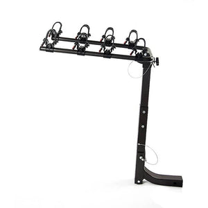 Premium 4-Bike Carrier Rack Hitch Mount Swing Down Bicycle Rack W/ 2