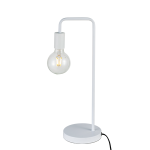 Modern Table lamp Desk Light Base Bedside Bedroom White