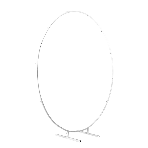 2M Wedding Hoop Round Circle Arch Backdrop Flower Display Stand Frame Background