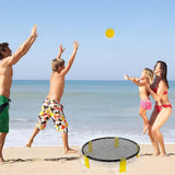 Mini Volleyball Set Outdoor Game Garden Beach Net Ball Kit Sport Toys