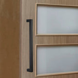 Entrance Door Pull Handle Matte Black 1200mm