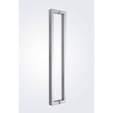 Entrance Door Pull Handle Brushed satin 800mm