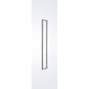 Entrance Door Pull Handle Brushed satin 1200mm