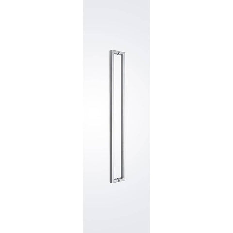 Entrance Door Pull Handle Brushed satin 1200mm