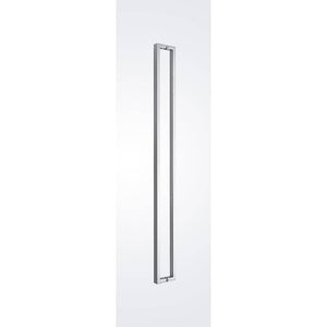 Entrance Door Pull Handle Brushed satin 1500mm