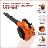 Petrol Leaf Blower 25.4cc 2-Stroke Petrol Hand Garden Yard Outdoor