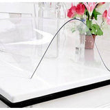 PVC Tablecloth Protector Table Cover Dining Table Cloth Plastic 2134x1070mm 1.5mm