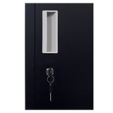 12-Door Locker for Office Gym Shed School Home Storage - Standard Lock with Keys