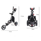 NEW Golf Model 4.0 Push / Pull Cart 3-wheel Compact