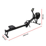 Air Rowing Machine Indoor Rower Premium Fitness Equipment