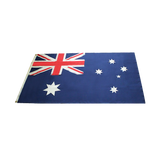 Australian Flag Heavy Duty Woven Spun Poly Australia Flag Metal Clips