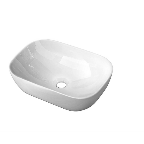 Ceramic Bathroom Basin Vanity Sink Oval Above Counter Top Mount Bowl