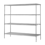 Modular Wire Storage Shelf 1500 x 600 x 1800mm Steel Shelving