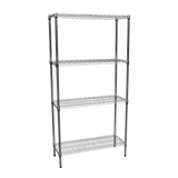 Modular Wire Storage Shelf 900 x 350 x 1800mm Steel Shelving