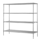 Modular Wire Storage Shelf 1500 x 450 x 1800mm Steel Shelving