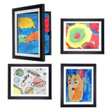 A4 Wooden Picture Frame For 50 Artworks Kids Art Display