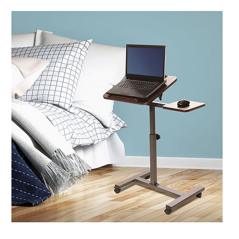 Laptop Desk Portable Mobile Computer Table Stand Adjustable Bed Study