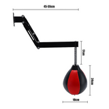 Speed Bag Punching Boxing Bag Wall Mount Reflex Training