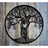 Tree Life Wall Decoration Metal Tree Wall Sculpture