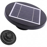 Solar Powered Roof Fan Ventilator Loft Vent for Boat RV Greenhouse Shed Caravan