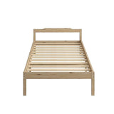 Natural Wooden Bed Frame Home Furniture