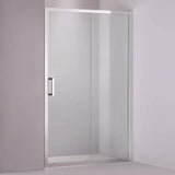 Adjustable 900-1000mm Wall to Wall Sliding Door Glass Shower Screen in Chrome