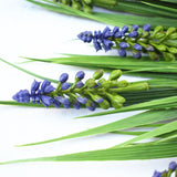 Artificial Dense English Lavender Stem UV Resistant 50cm