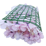 Artificial Flower Wall Backdrop Panel 40cm X 60cm Faux Pink Flowers