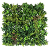 Luxury Amazon Jungle Recycled Vertical Garden / Green Wall UV Resistant 100cm X 100cm