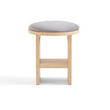 Jiro Wooden Dining Chair Stool