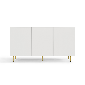 Kori White 3 Door Cabinet