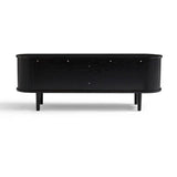 Kate Black Column TV Stand 160cm