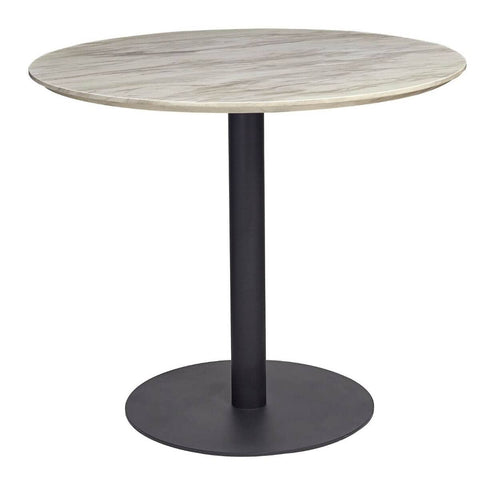 Tyler Black Mid-Century Design Round Dining Table