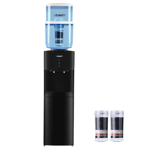 Devanti Water Cooler Dispenser Stand Cold Hot Chiller Purifier 22L Bottle Filter